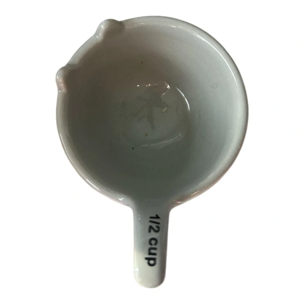 Cat-Shaped Measuring Cup - 1/2 Cup Replacement for a missing cup or stand alone.